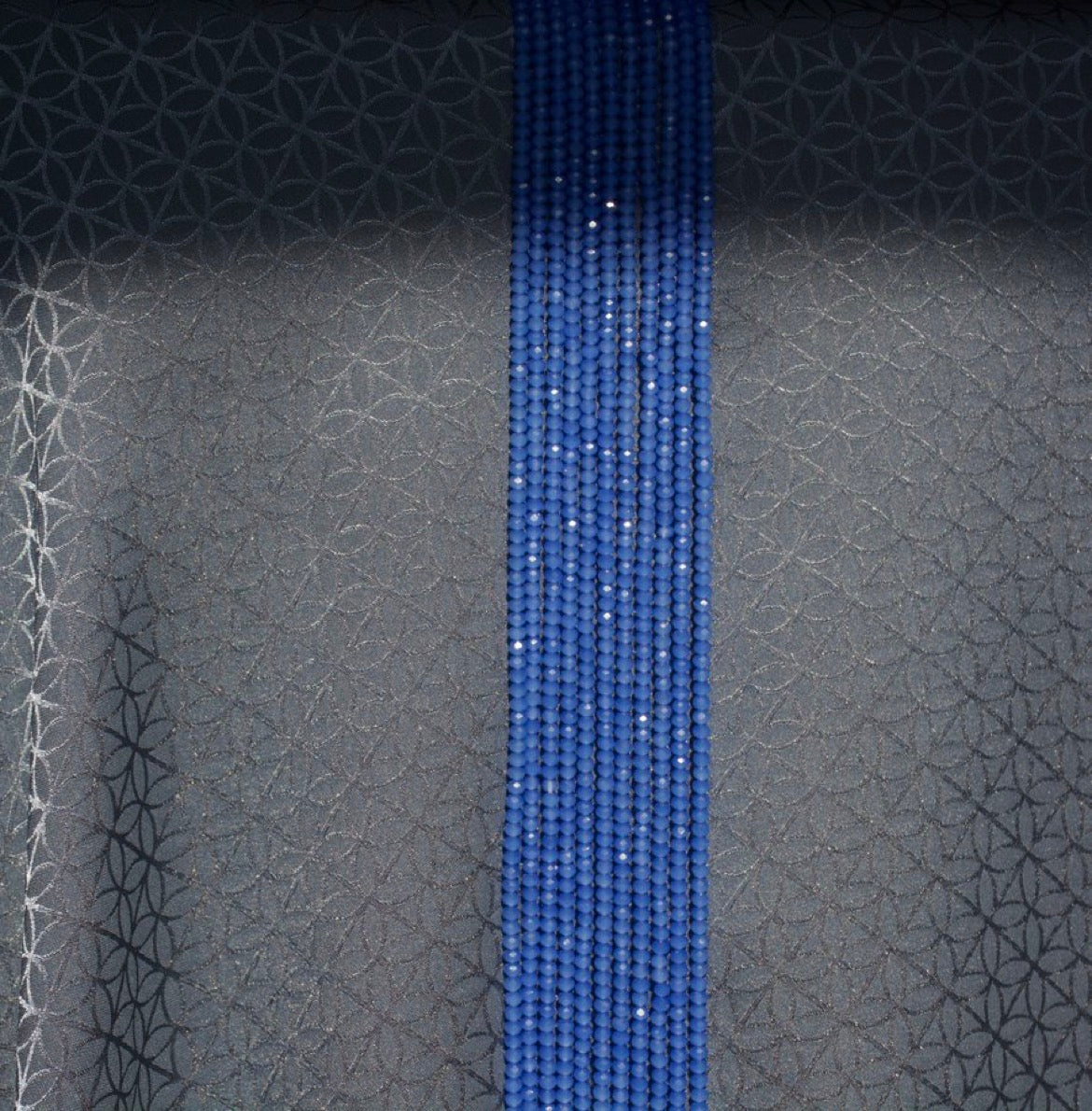 Individual Crystal Waist Beads [Topaz]