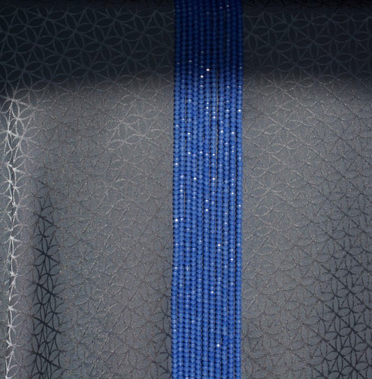 Individual Crystal Waist Beads [Topaz]